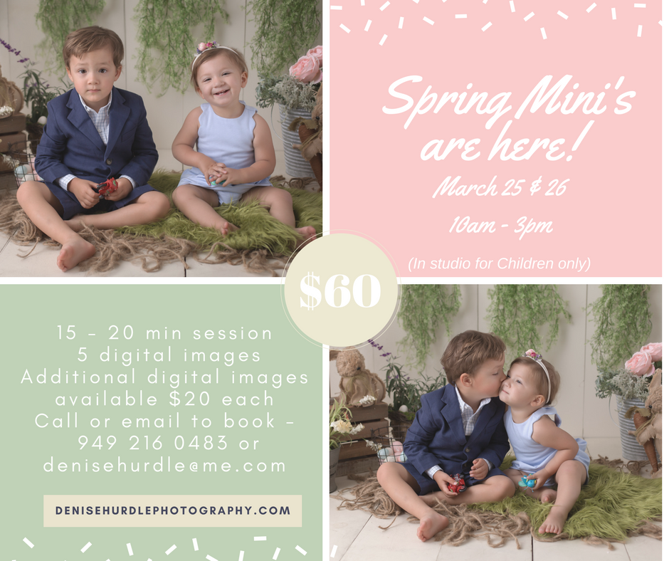 Spring Mini Sessions