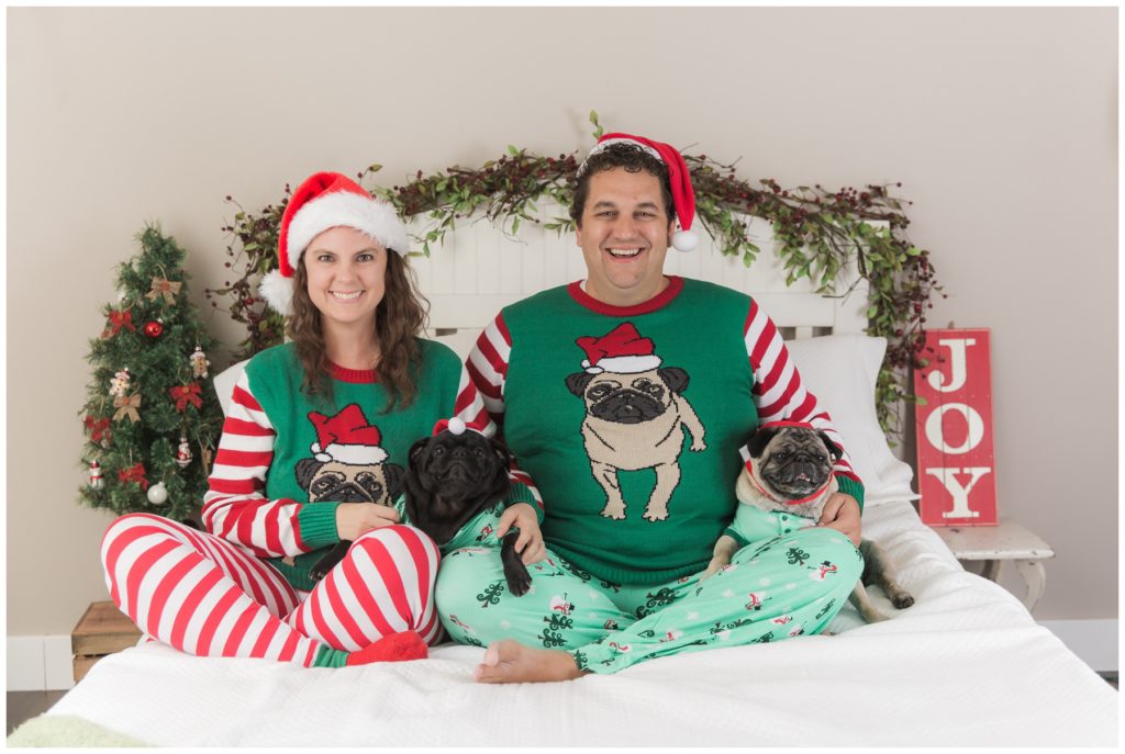 Christmas Pugs