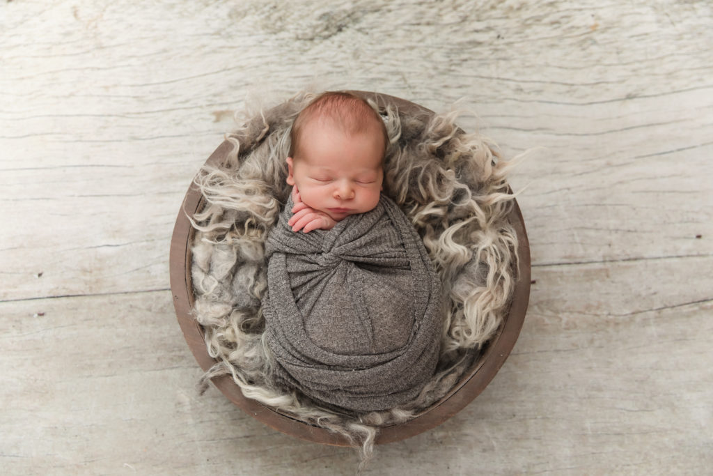 Wrapped Newborn Session