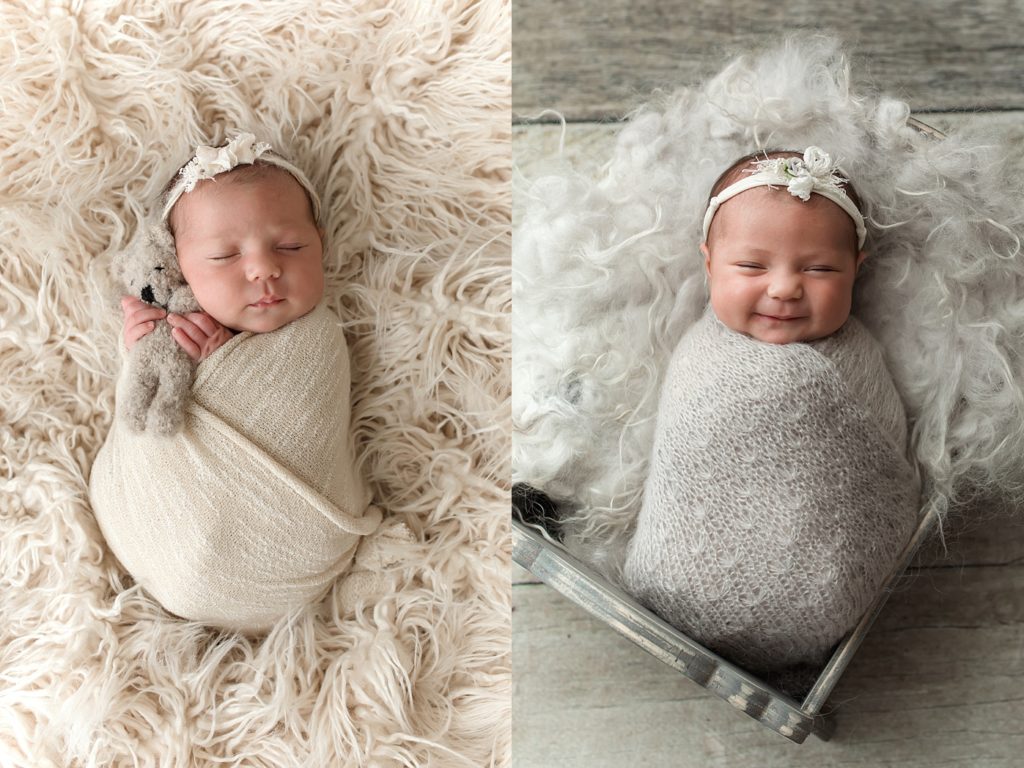 Wrapped babies are happy babies!