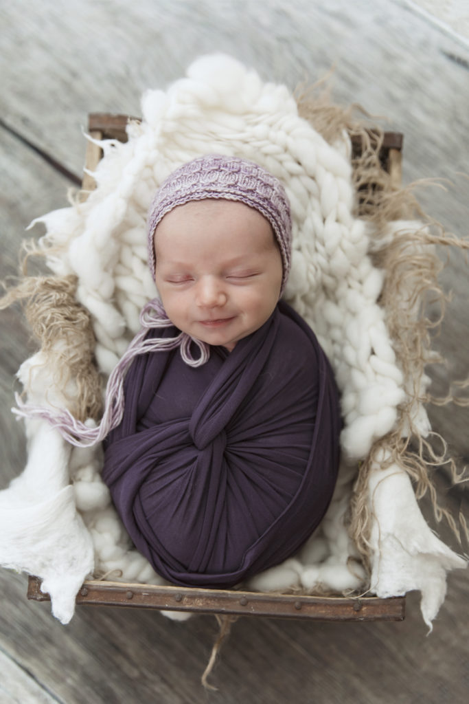 Mission Viejo Wrapped Newborn Session