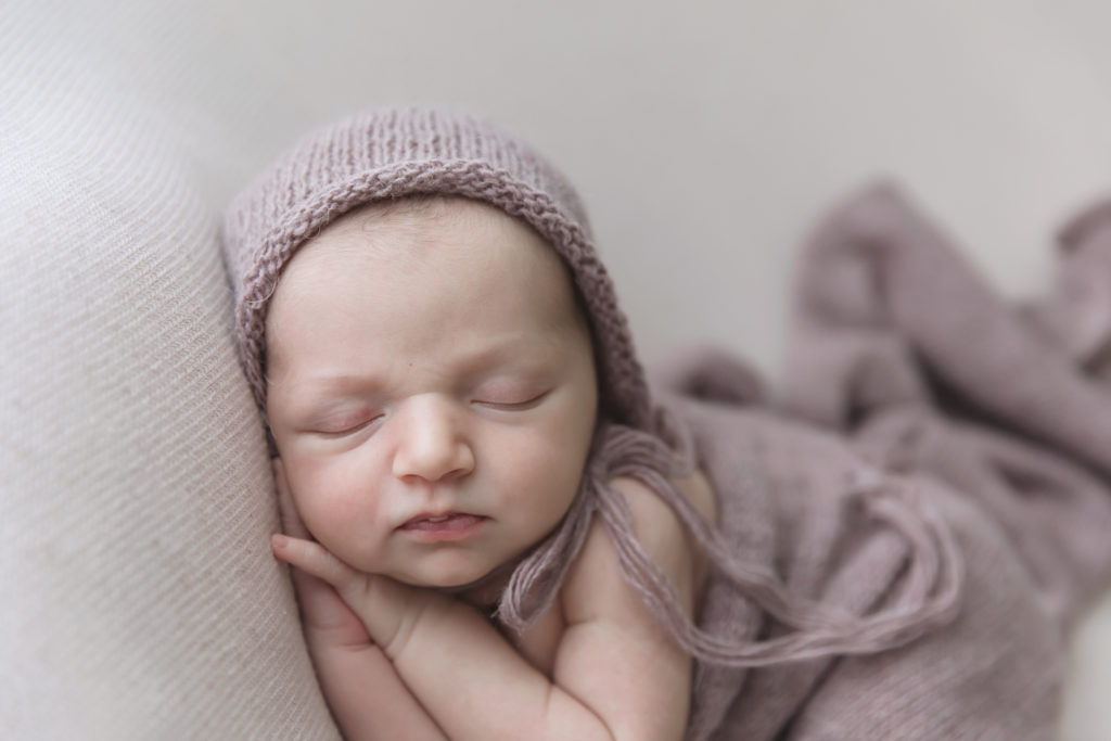 Mission Viejo Wrapped Newborn Session