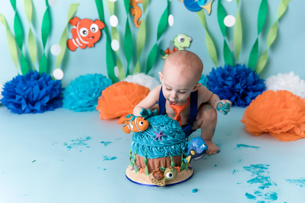 Smash Cake | Orange County children's photographer