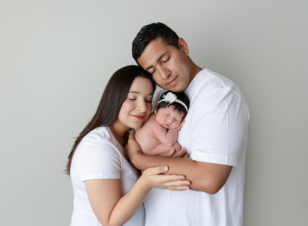 Waco newborn family photo
