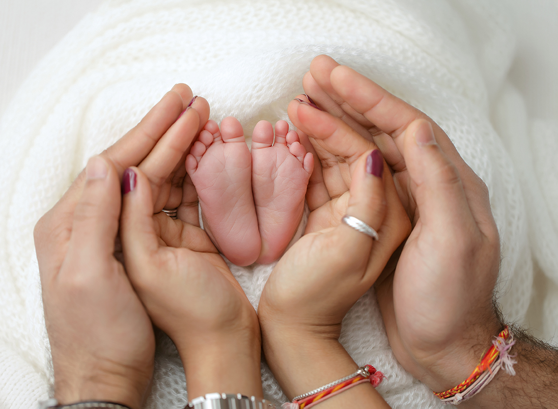 Austin Texas Newborn feet